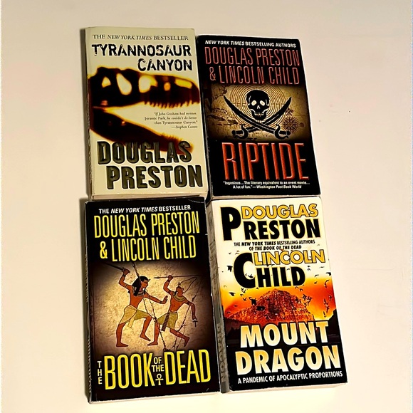 Douglas Preston & Lincoln Child Novels Bundle Of 4 - Picture 1 of 7